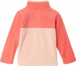 Columbia Steens Mountain 1/4 Snap Fleece Pullover - Toddler|-|Chandail En Molleton 1/4 Boutons-pression Steens Mountain - Tout-Petit -Columbia Shop COL 1863933 7E 7EBack 20Peach 20Blossom 20 20Blush 20Pink
