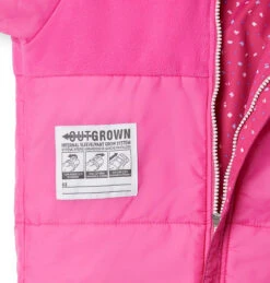 Columbia Alpine Free Fall Suit - Toddler|-|Alpine Free Fall Suit - Tout-petit -Columbia Shop COL 1864032 7E 7Edtl 20Pink 20Ice 20Sparklers