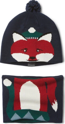 Columbia Snow More Hat And Gaiter Set - Youth|-|Snow More Hat And Gaiter Set - Jeune -Columbia Shop COL 1865961 7ECollegiate 20Navy