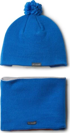 Columbia Snow More Hat And Gaiter Set - Youth|-|Snow More Hat And Gaiter Set - Jeune -Columbia Shop COL 1865961 7E 7Eback 20Super 20Blue 20Fox