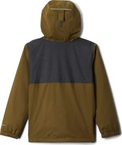 Columbia Rainy Trails Fleece Lined Jacket - Boys|-|Manteau Doublé De Laine Polaire Rainy Trails - Garçon -Columbia Shop COL 1886501 7E 7EDetail1 20New 20Olive 20 20Black