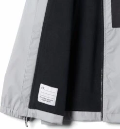 Columbia Rainy Trails Fleece Lined Jacket - Boys|-|Manteau Doublé De Laine Polaire Rainy Trails - Garçon -Columbia Shop COL 1886501 7E 7EDetail2 20Columbia 20Grey 20 20Black 20Slub