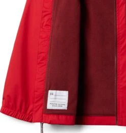 Columbia Rainy Trails Fleece Lined Jacket - Boys|-|Manteau Doublé De Laine Polaire Rainy Trails - Garçon -Columbia Shop COL 1886501 7E 7EDetail2 20Mountain 20Red