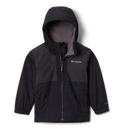 Columbia Rainy Trails Fleece Lined Jacket - Toddler Boys|-|Manteau Doublé De Laine Polaire Rainy Trails - Tout-petit Garçon -Columbia Shop COL 1886502 7EBlack