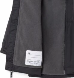 Columbia Rainy Trails Fleece Lined Jacket - Toddler Boys|-|Manteau Doublé De Laine Polaire Rainy Trails - Tout-petit Garçon -Columbia Shop COL 1886502 7E 7EDetail 20Black 20 20Black 20Slub