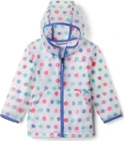 Columbia Translucent Trail Rain Slicker - Toddler Girls|-|Poncho De Pluie Translucent Trail - Toute-petite Fille -Columbia Shop COL 1886542 7EAfrican 20Violet 20Polka 20Pets