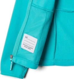 Columbia Fast Trek II Fleece Hoodie - Boys|-|Chandail à Capuchon En Molleton Fast Trek II - Garçon -Columbia Shop COL 1887841 7E 7EDetail 20Bright 20Aqua