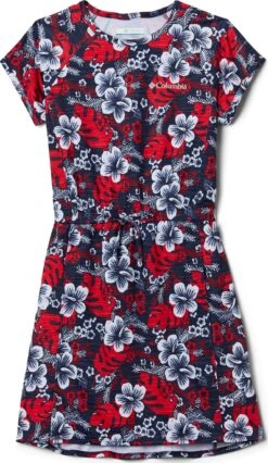 Columbia Freezer Dress - Girls|-|Robe Freezer - Fille -Columbia Shop COL 1888781 7ECollegiate 20Navy 20Vacation 20Vibes