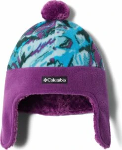 Columbia Frosty Trail Earflap Beanie - Youth|-|Tuque Avec Cache-oreilles Frosty Trail - Jeune -Columbia Shop COL 1906981 7EPlum 20Leafscape 20 20Plum