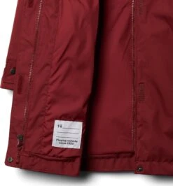 Columbia Burkes Bay™ Warm Lined Jacket - Girls|-|Manteau Doublé Chaud Burkes Bay - Fille -Columbia Shop COL 1908321 7E 7EDetail 20Marsala 20Red