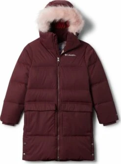 Columbia Rockfall Mid Down Jacket - Youth|-|Manteau Mi-longueur En Duvet Rockfall - Jeune -Columbia Shop COL 1908331 7EMalbec