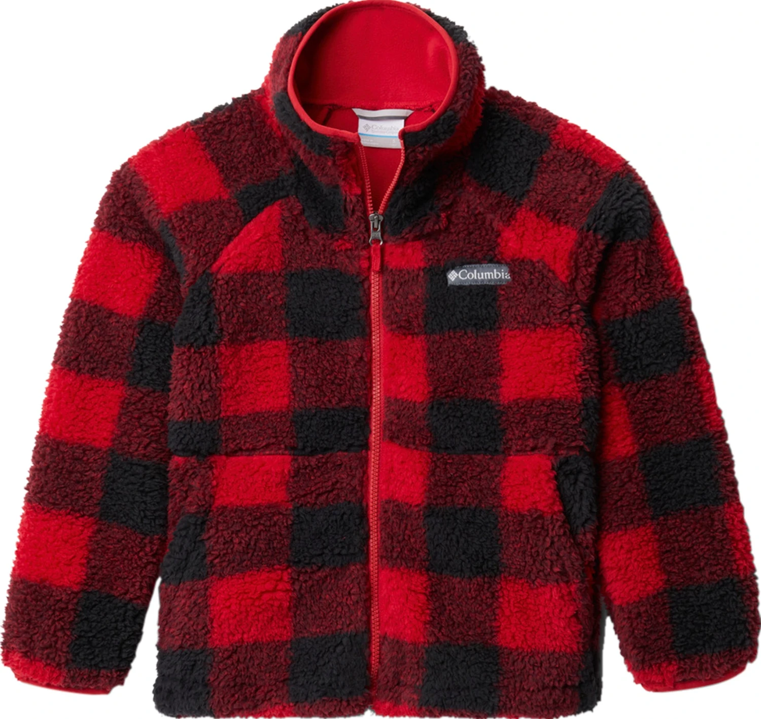 Columbia Winter Pass Printed Sherpa Full Zip Fleece Jacket - Kids|-|Manteau En Molleton à Glissière Pleine Longueur Sherpa Imprimé Winter Pass - Enfant 4 Columbia Winter Pass Printed Sherpa Full Zip Fleece Jacket - Kids|-|Manteau En Molleton à Glissière Pleine Longueur Sherpa Imprimé Winter Pass - Enfant - Image 2