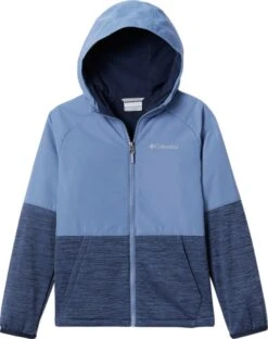 Columbia Out-Shield Dry Fleece Full Zip Jacket - Boys|-|Manteau En Molleton à Glissière Pleine Longueur Out-Shield Dry - Garçon -Columbia Shop COL 1931061 7EBluestone 20 20Collegiate 20Navy 20Heather
