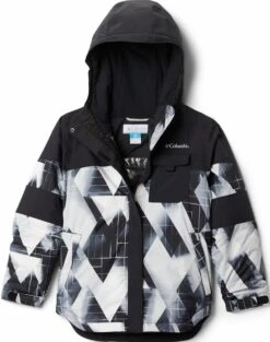 Columbia Mighty Mogul II Jacket - Girls|-|Manteau Mighty Mogul II - Fille -Columbia Shop COL 1954511 7EBlack 20Geo 20Mt 20 20Black