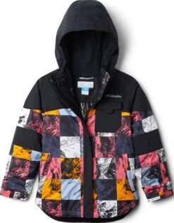 Columbia Mighty Mogul II Jacket - Girls|-|Manteau Mighty Mogul II - Fille -Columbia Shop COL 1954511 7EBright 20Geranium 20Smorgas 20Berg 20 20Black