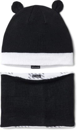 Columbia Snow More II Hat And Gaiter Set - Toddler|-|Ensemble Tuque Et Guêtres Snow More II - Tout-Petit -Columbia Shop COL 1976491 7E 7EBack 20Black 20Check