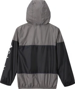 Columbia Flash Challenger Windbreaker Jacket - Youth|-|Manteau Coupe-vent Flash Challenger - Jeune -Columbia Shop COL 1989601 7E 7EBack 20Black 20 20City 20Grey
