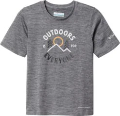 Columbia Mount Echo Short Sleeve Graphic T-Shirt - Boys|-|T-shirt à Manches Courtes Mount Echo - Garçon -Columbia Shop COL 1989651 7EColumbia 20Grey 20Heather 20All 20Together