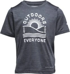 Columbia Mount Echo Short Sleeve Graphic T-Shirt - Boys|-|T-shirt à Manches Courtes Mount Echo - Garçon -Columbia Shop COL 1989651 7EShark 20Heather 20 20Outdoors 20Everyone 20Graphic