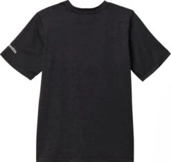 Columbia Mount Echo Short Sleeve Graphic T-Shirt - Boys|-|T-shirt à Manches Courtes Mount Echo - Garçon -Columbia Shop COL 1989651 7E 7EBack 20Black 20Heather 20Csc 20Peaks
