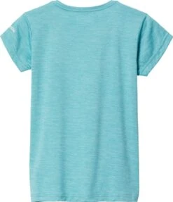 Columbia Mission Peak Short Sleeve Graphic T-Shirt - Girls|-|T-shirt Graphique à Manches Courtes Mission Peak - Fille -Columbia Shop COL 1989661 7E 7EBack 20Sea 20Wave 20Heather 20Bright 20Peaks