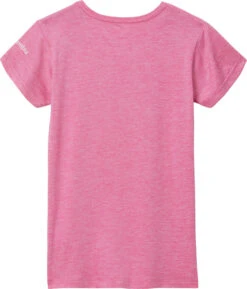 Columbia Mission Peak Short Sleeve Graphic T-Shirt - Girls|-|T-shirt Graphique à Manches Courtes Mission Peak - Fille -Columbia Shop COL 1989661 7E 7EBack 20Wild 20Geranium 20Heather 20 20Outdoors 20Everyone