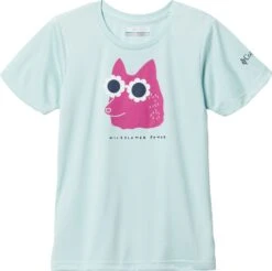 Columbia Mirror Creek Short Sleeve Graphic T-Shirt - Toddler Girls|-|T-shirt à Manches Courtes Mirror Creek - Toute-petite Fille -Columbia Shop COL 1989702 7EIcy 20Morn 20Wildflower 20Power