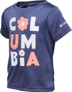 Columbia Mirror Creek Short Sleeve Graphic T-Shirt - Toddler Girls|-|T-shirt à Manches Courtes Mirror Creek - Toute-petite Fille -Columbia Shop COL 1989702 7E 7EStudio 20Side 20Nocturnal 20Flowery 20Type