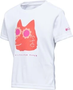 Columbia Mirror Creek Short Sleeve Graphic T-Shirt - Toddler Girls|-|T-shirt à Manches Courtes Mirror Creek - Toute-petite Fille -Columbia Shop COL 1989702 7E 7EStudio 20Side 20White 20Wildflower 20Power