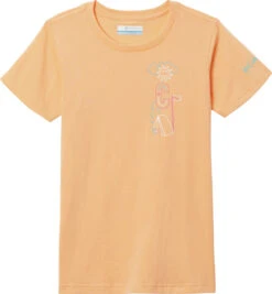 Columbia Mission Lake Short Sleeve Graphic T-Shirt - Girls|-|T-shirt Graphique à Manches Courtes Mission Lake - Fille -Columbia Shop COL 1989791 7EPeach 20 20Camp 20Csc 20Graphic
