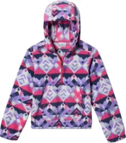 Columbia Benton Springs Hooded Half Zip Fleece Pullover - Girls|-|Chandail En Molleton à Capuchon Demi-glissière Benton Springs - Fille