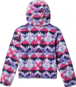 Columbia Benton Springs Hooded Half Zip Fleece Pullover - Girls|-|Chandail En Molleton à Capuchon Demi-glissière Benton Springs - Fille -Columbia Shop COL 2010331 7E 7EBack 20White 20Checkpoint