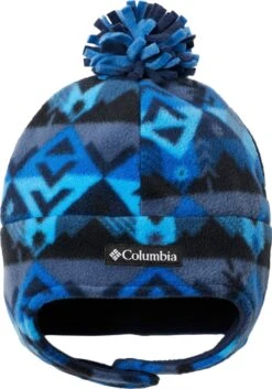 Columbia Frosty Trail II Earflap Beanie - Youth|-|Tuque à Oreillettes Frosty Trail II - Jeune -Columbia Shop COL 2020121 7ECollegiate 20Navy 20Checkpoint 20Print