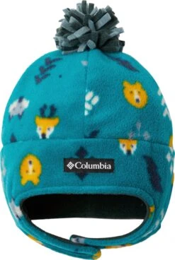 Columbia Frosty Trail II Earflap Beanie - Youth|-|Tuque à Oreillettes Frosty Trail II - Jeune -Columbia Shop COL 2020121 7EMetal 20Woodlands 20Print