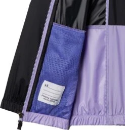 Columbia Lily Basin Jacket - Girl's|-|Manteau Lily Basin - Fille -Columbia Shop COL 2031571 7E 7EDetail1 20Black 20 20Frosted 20Purple