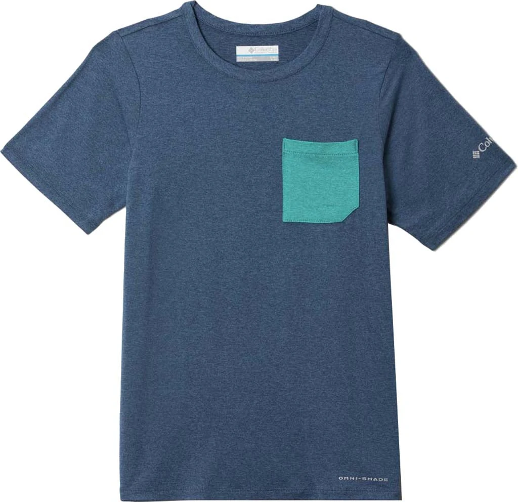 Columbia Tech Trail Short Sleeve T-Shirt - Boy's|-|T-shirt à Manches Courtes Tech Trail - Garçon 4 Columbia Tech Trail Short Sleeve T-Shirt - Boy's|-|T-shirt à Manches Courtes Tech Trail - Garçon - Image 2