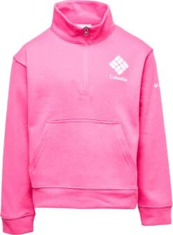 Columbia Trek French Terry 1/2 Zip Pullover - Girls|-|Chandail à Demi Glissière Trek - Fille -Columbia Shop COL 2031961 7EWild 20Geranium