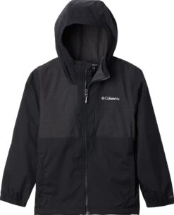 Columbia Rainy Trails™ Fleece Lined Jacket - Boys|-|Manteau Doublé De Laine Polaire Rainy Trails - Garçon -Columbia Shop col 1886501n black black slub