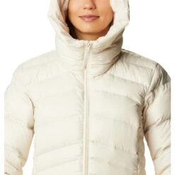 Veste Femme Columbia Autumn Park Down Mid [Size XS] -Columbia Shop columbia 1930223 191 blanc chine 4